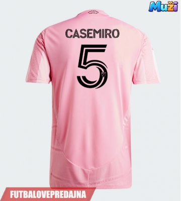 Lacne Muži Futbalové dres Inter Miami Casemiro #5 2026-27 Krátky Rukáv - Domáci